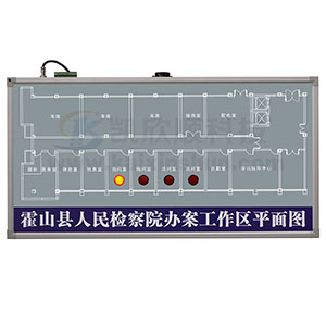 公检法询问办案区域一键联动报警系统